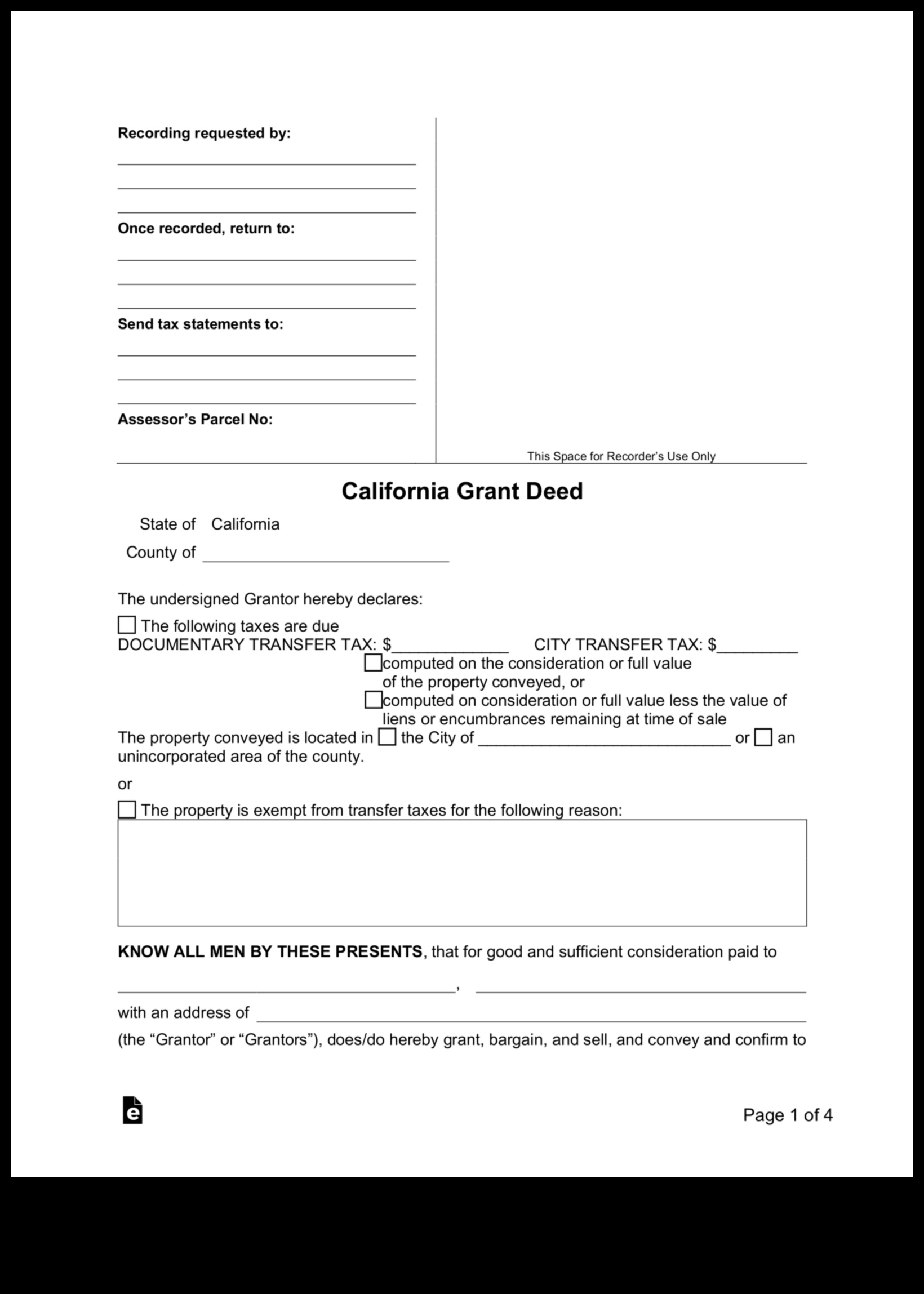 What is a Grant Deed 1